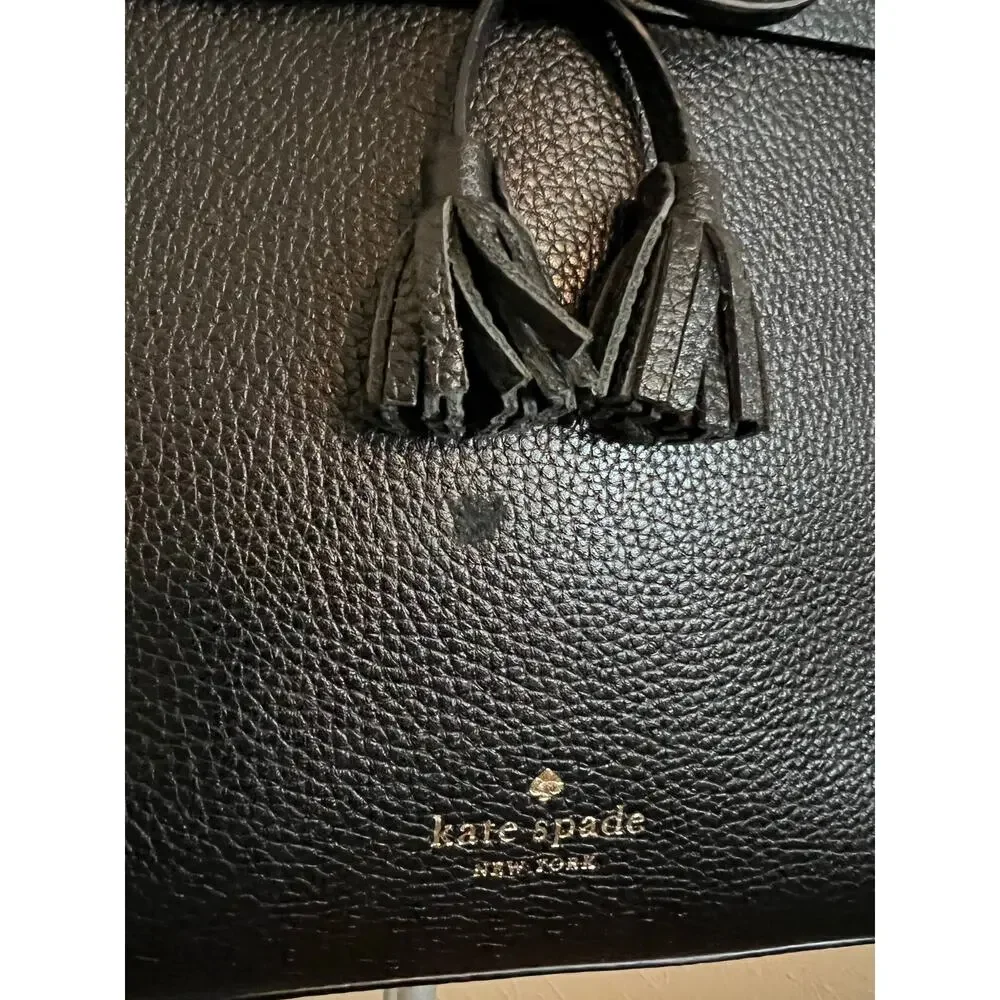 Kate Spade Black Small Tote with Crossbody Strap